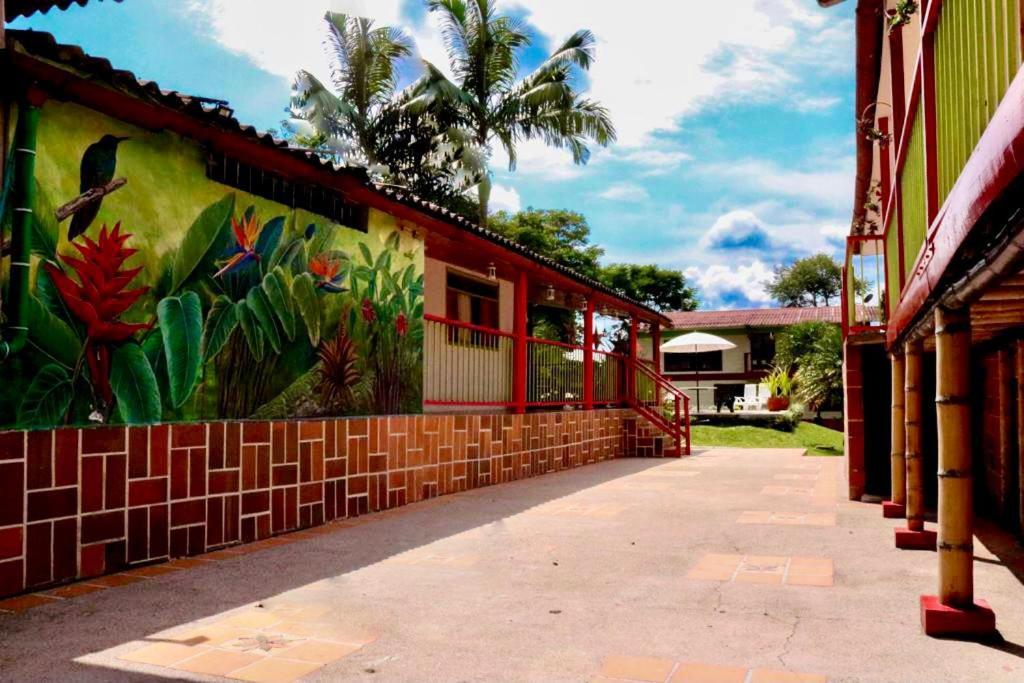 Finca Hotel El Laurel - Parque Del Cafe Montenegro Kültér fotó